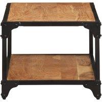 Berkfield Home Beautiful Coffee Table 90x45x35 cm Solid Acacia Wood in Brown | Size: 90 x 45 x 35 cm