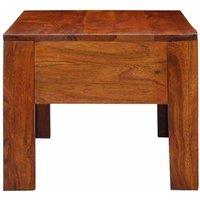 Berkfield Home Sturdy Coffee Table 90x50x40 cm Solid Wood Acacia in Brown | Size: 90 x 50 x 40 cm
