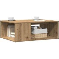 Berkfield Home Durable Coffee Table Artisan Oak 90x67x33 cm Engineered Wood in Brown | Size: 90 x 67 x 33 cm