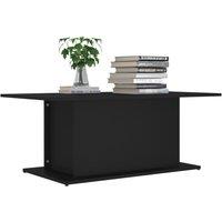 Berkfield Home Decorative Coffee Table Black 102x55.5x40 cm Engineered Wood