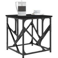 Berkfield Home Decorative Coffee Table Black 45x45x47.5 cm Engineered Wood