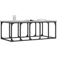 Berkfield Home Modern Coffee Table Grey Sonoma 100x50x35.5 cm Engineered Wood