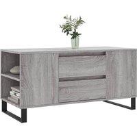 Berkfield Home Modern Coffee Table Grey Sonoma 102x44.5x50 cm Engineered Wood
