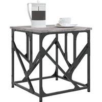 Berkfield Home Decorative Coffee Table Grey Sonoma 45x45x47.5 cm Engineered Wood