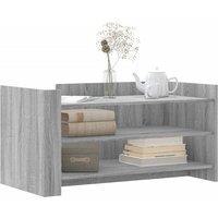 Berkfield Home Durable Coffee Table Grey Sonoma 100x50x50 cm Engineered Wood | Size: 100 x 50 x 50 cm