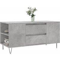 Berkfield Home Modern Coffee Table Concrete Grey 102x44.5x50 cm Engineered Wood