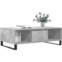 Berkfield Home Decorative Coffee Table Concrete Grey 104x60x35 cm Engineered Wood | Size: 104 x 60 x 35 cm