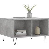 Berkfield Home Modern Coffee Table Concrete Grey 60x50x36.5 cm Engineered Wood