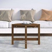 Berkfield Home Beautiful Coffee Table Honey Brown 62.5x45 cm Solid Wood Pine