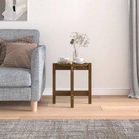 Berkfield Home Beautiful Coffee Table Honey Brown 42.5x45 cm Solid Wood Pine