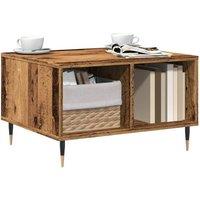 Berkfield Home Modern Coffee Table Old Wood 60x50x36.5 cm Engineered Wood in Brown
