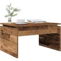 Berkfield Home Decorative Coffee Table Old Wood 68x50x38 cm Engineered Wood in Brown | Size: 68 x 50 x 38 cm