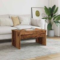 Berkfield Home Modern Coffee Table Old Wood 80x50.5x41.5 cm Engineered Wood in Brown