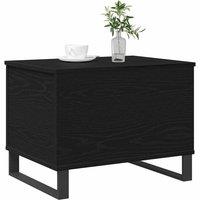 Berkfield Home Modern Coffee Table Lift Top Black Oak 60x44, 5x45 cm Engineered Wood