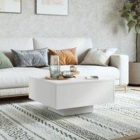 Berkfield Home Durable Coffee Table White 60x60x31.5 cm Engineered Wood