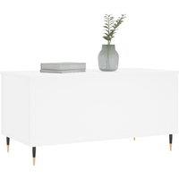 Berkfield Home Modern Coffee Table White 90x44.5x45 cm Engineered Wood
