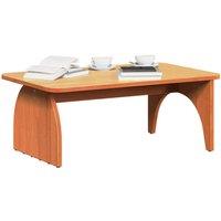 Berkfield Home Traditional Coffee Table Wax brown 80 x 50 x 31 cm Solid pine wood