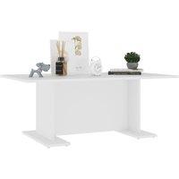Berkfield Home Modern Coffee Table White 103.5x60x40 cm Engineered Wood