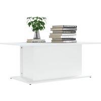 Berkfield Home Decorative Coffee Table White 102x55.5x40 cm Engineered Wood