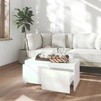 Berkfield Home Modern Coffee Table White 90x50x41.5 cm Engineered Wood