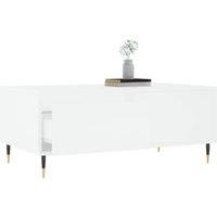 Berkfield Home Modern Coffee Table White 90x50x36.5 cm Engineered Wood