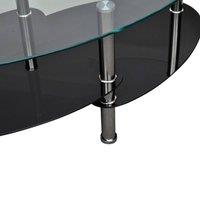 Berkfield Home Elegant Coffee Table with Exclusive Design Black