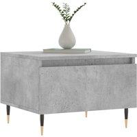 Berkfield Home Modern Coffee Tables 2 pcs Concrete Grey 50x46x35 cm Engineered Wood | Size: 50 x 46 x 35 cm