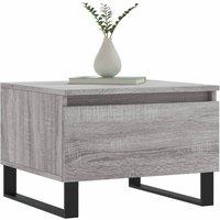 Berkfield Home Modern Coffee Tables 2 pcs Grey Sonoma 50x46x35 cm Engineered Wood | Size: 50 x 46 x 35 cm