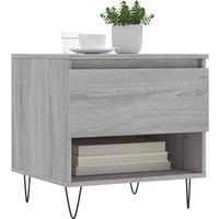 Berkfield Home Modern Coffee Tables 2 pcs Grey Sonoma 50x46x50 cm Engineered Wood | Size: 50 x 46 x 50 cm