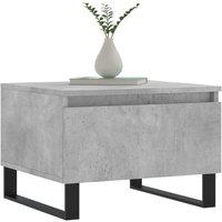 Berkfield Home Modern Coffee Tables 2 pcs Concrete Grey 50x46x35 cm Engineered Wood | Size: 50 x 46 x 35 cm