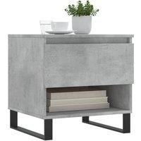 Berkfield Home Modern Coffee Tables 2 pcs Concrete Grey 50x46x50 cm Engineered Wood | Size: 50 x 46 x 50 cm
