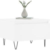 Berkfield Home Modern Coffee Tables 2 pcs White 50x46x35 cm Engineered Wood | Size: 50 x 46 x 35 cm