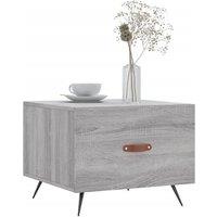 Berkfield Home Decorative Coffee Tables 2 pcs Grey Sonoma 50x50x40 cm Engineered Wood | Size: 50 x 50 x 40 cm