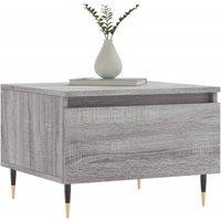 Berkfield Home Modern Coffee Tables 2 pcs Grey Sonoma 50x46x35 cm Engineered Wood | Size: 50 x 46 x 35 cm