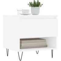 Berkfield Home Modern Coffee Tables 2 pcs White 50x46x50 cm Engineered Wood | Size: 50 x 46 x 50 cm