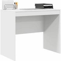 Berkfield Home White Computer Desk White Engineered wood 90 x 50 x 76 cm Tough