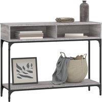 Berkfield Home Decorative Console Table Grey Sonoma 100x30.5x75 cm Engineered Wood