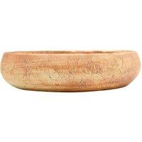 Berkfield Home Durable Countertop Basin Brown Oval 59x40x15 cm Ceramic | Size: 59 x 40 x 15 cm