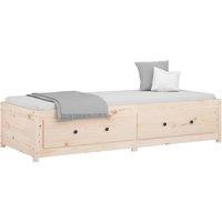 Berkfield Home Beautiful Day Bed 80x200 cm Solid Wood Pine in Light Tan