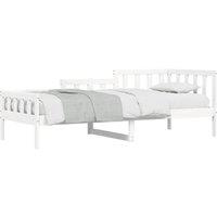 Berkfield Home Beautiful Day Bed White 80x200 cm Solid Wood Pine