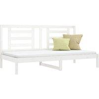 Berkfield Home Beautiful Day Bed White 90x200 cm Solid Wood Pine