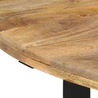 Berkfield Home Beautiful Dining Table 110x75 cm Solid Wood Mango in Brown