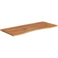 Berkfield Home Beautiful Desk Top 120x50x2.5 cm Rectangular Solid Wood Acacia in Brown