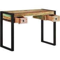 Berkfield Home Beautiful Desk Solid Reclaimed Wood
