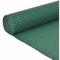 Berkfield Home Durable Double-Sided Garden Fence 110x400 cm Green