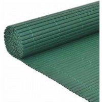 Berkfield Home Durable Double-Sided Garden Fence 110x500 cm Green