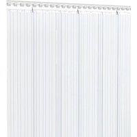 Berkfield Home Durable Door Curtain Transparent 200 mmx1.6 mm 50 m PVC in Clear