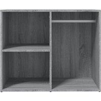 Berkfield Home Elegant Dressing Cabinet Grey Sonoma 80x40x65 cm Engineered Wood | Size: 80 x 40 x 65 cm
