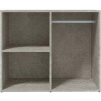 Berkfield Home Elegant Dressing Cabinet Concrete Grey 80x40x65 cm Engineered Wood | Size: 80 x 40 x 65 cm
