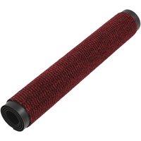 Berkfield Home Durable Dust Control Mat Rectangular Tufted 90x150 cm Red